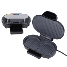 Elektrischer Burger Maker 750W Kompakter Innengrill für Steaks & Panini