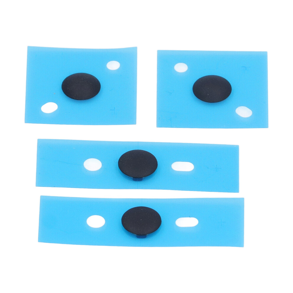 4Pcs Laptop Bottom Case Feet Plastic Anti Slip Laptop Feet Replacement Foot Pads With Repair Tools Black 4661313385961