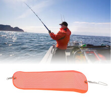 Fishing Flasher ABS Underwater Double Sided Luminous Swivel Diving Board Flasher for Sea Fishing Trolling Accessories 28cm Orange Red