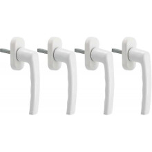 New Products In 2023,white Window Handle, 4 Pieces Universal Window Handle, Aluminum Window Handle Fits Left And Right