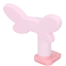 Kid Sitting Posture Corrector View Protector Clipped On Desk Silicone Chest Support Height Adjustable Writing Posture Corrector Pink