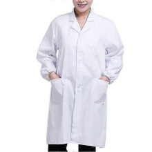 (XL) White Lab Coat Doctor Hospital Scientist School Fancy Dress Costume For Students Adults feng