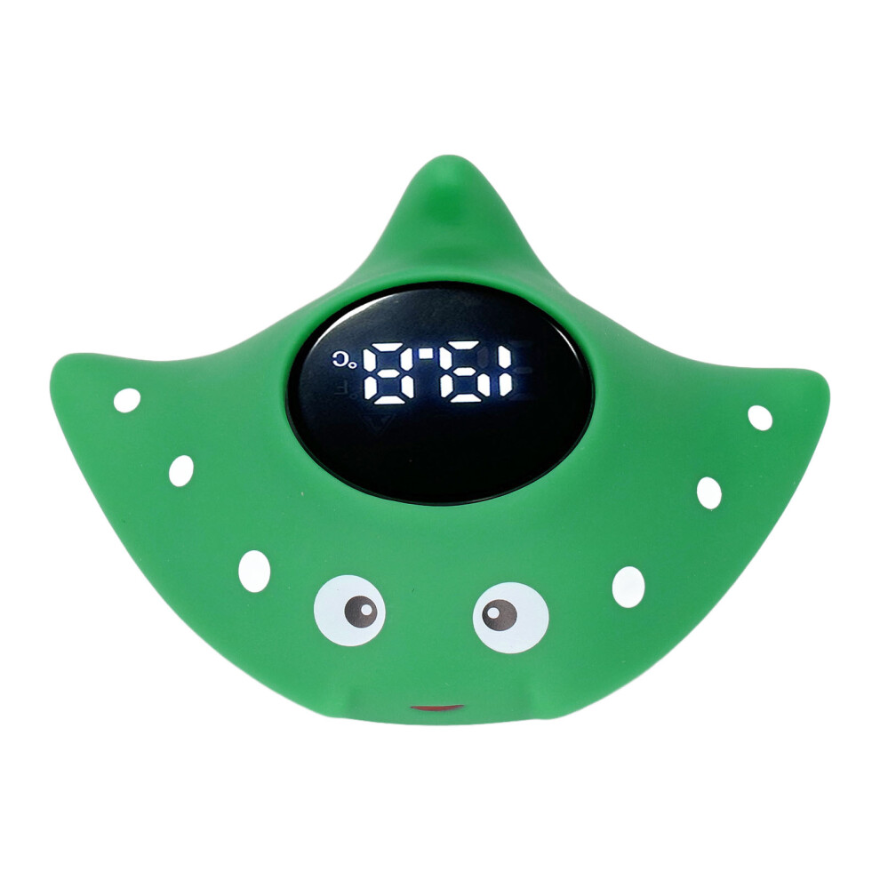 Baby Bath Thermometer Animal Shaped LED Display Cold Hot Temp Alarm Electronic Digital Bathtub Room Thermometer