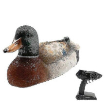 V201 Rc Boat Rc Duck Boat 2.4ghz Hunting Motion Remote Control Duck Boat Waterproof for Swimming Po