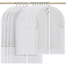 12 Pcs Garment Bags with Zipper Ideal Clothes Covers for European Wardrobes