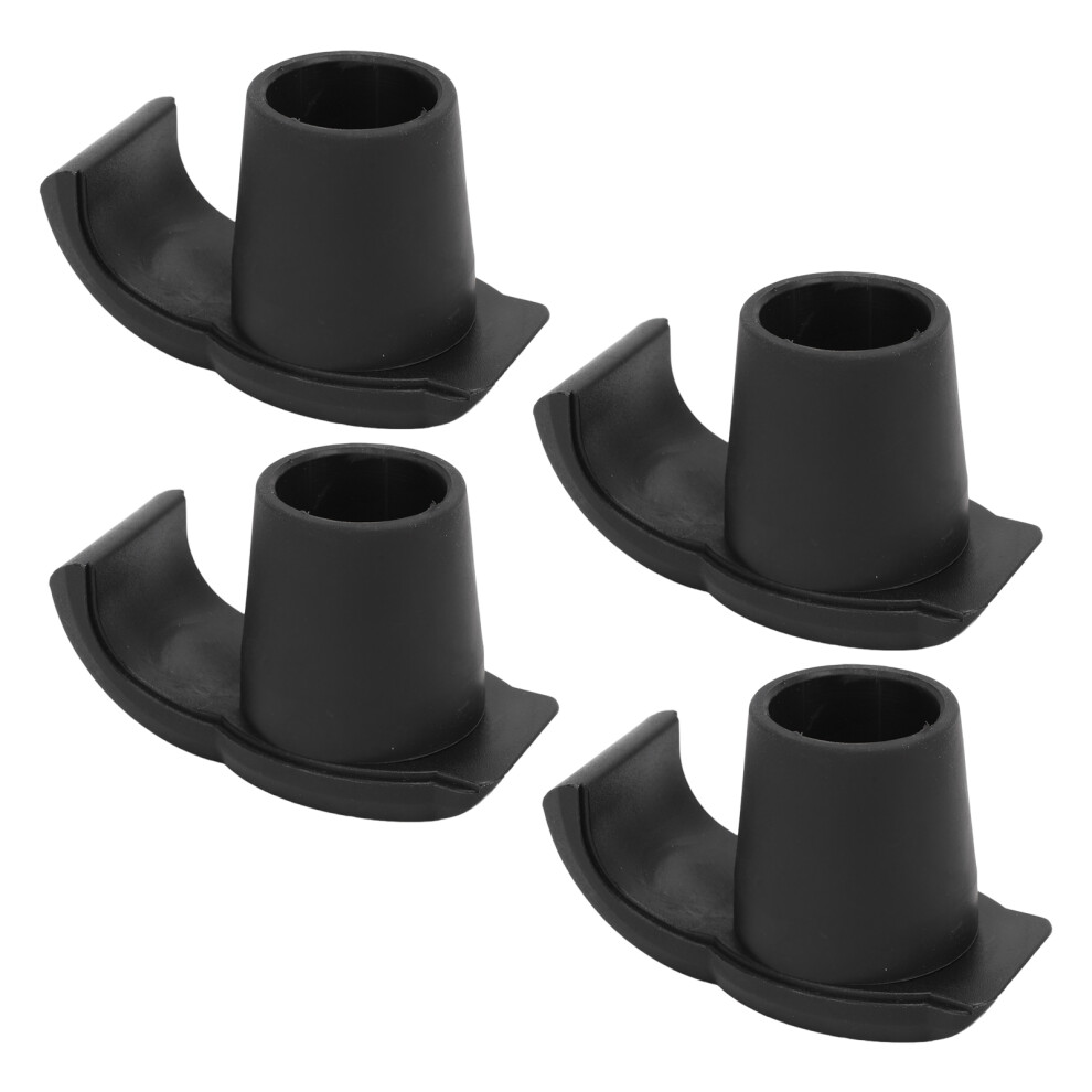 4 Pack Walker Ski Glides Mobility Aid Essentials Accessories Universal Fit Replacement Walker Sliders Gliders