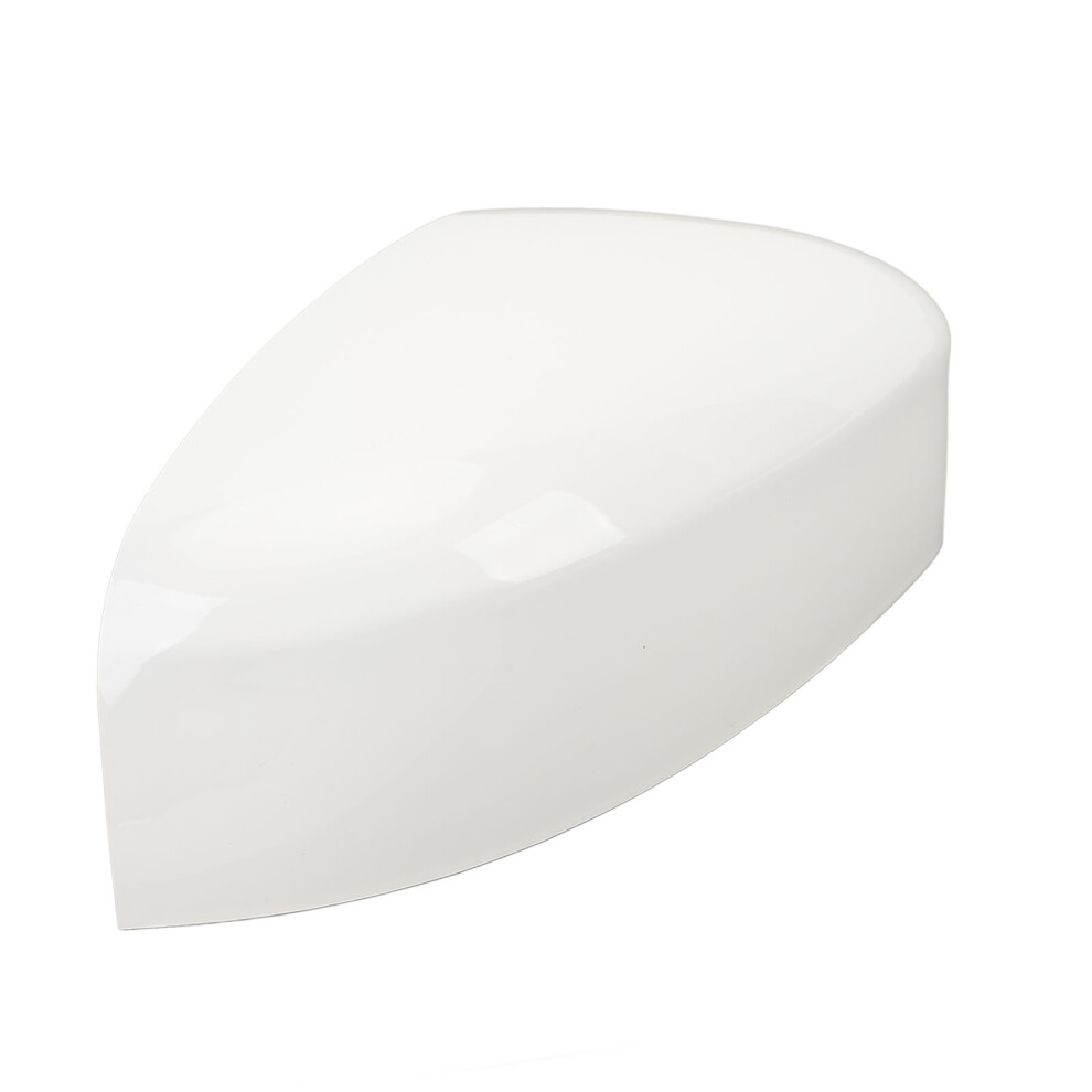 Side Mirror Cap Cover Protective Weather Resistant Rearview Door Wing Mirror Housing For Focus Mk3 2011 To 2019 Right (8M5117k746bc) White 5071313396345