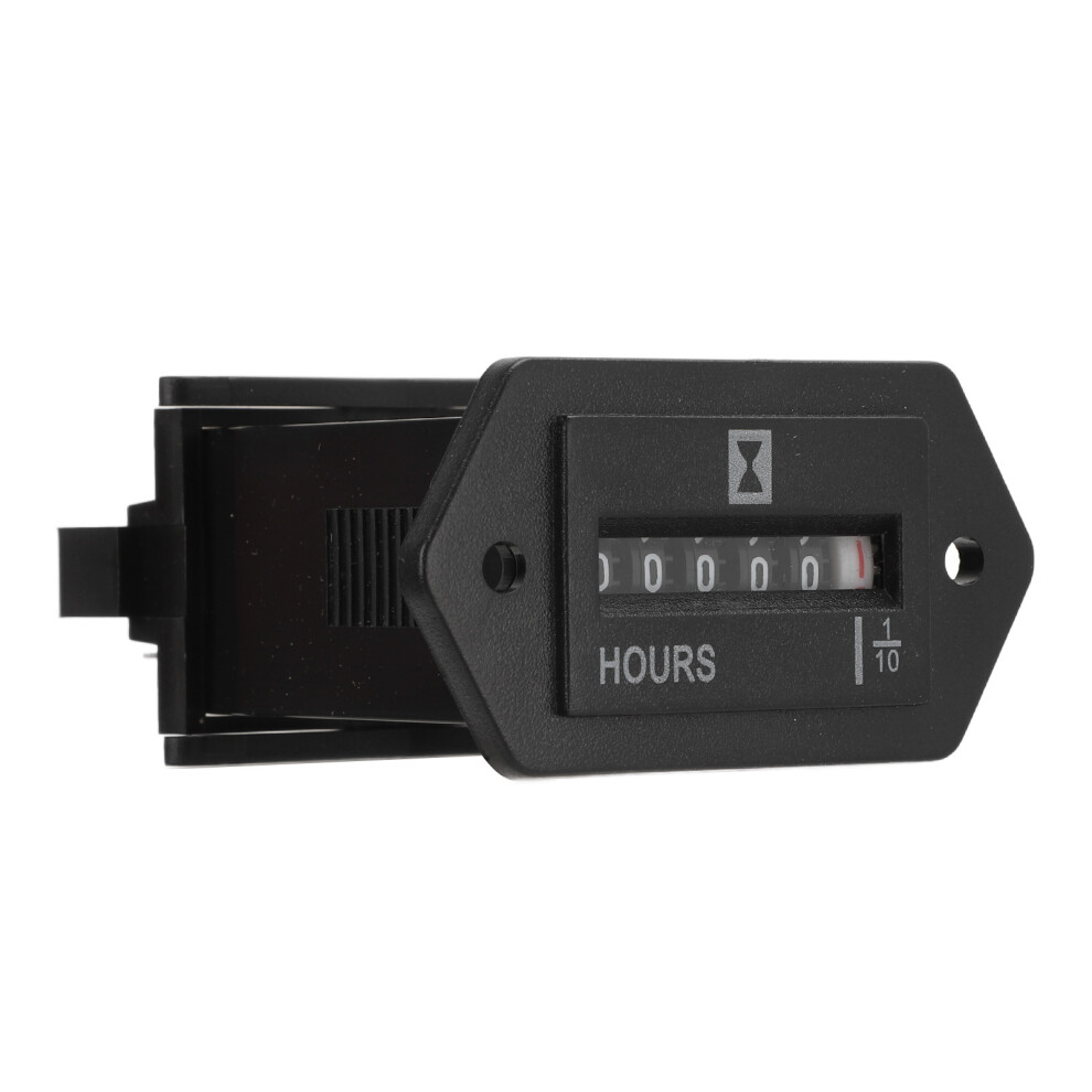 Mechanical Maintenance Hour Meter Dc10 To 80V Waterproof For Engine Generator Boat Motorcross Motor Truck Tractor 9451313396280