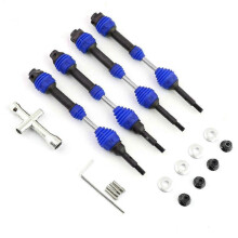 (Blue) Front&rear Drive Shafts For Traxxas Hoss/rustler/slash/stampede 4x4 2wd 1/10 Rc