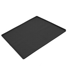 Silikon-Waschmaschinen- und Trockner-Topper 60x60cm Staubdicht Wasserfest Schwarz