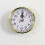 (65mm) Gold Trim Quartz Clock Insert Movement DIY or Replacement Different Sizes 3