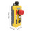 Crane Hoist Controller Push Button Switch Water Resistant 2 Key IP68 Industrial Remote Control with Emergency Stop 2