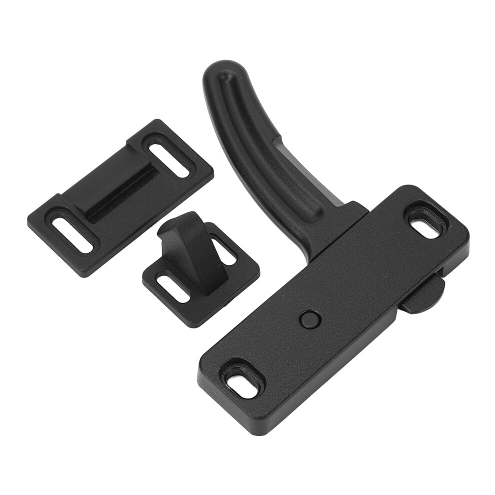Rv Screen Door Latch Metal Black Strong Construction Universal Fit Screen Door Latch And Handle Kit For Motorhomes Travel Trailers Left 8401313405537