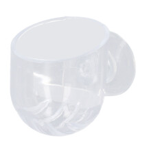 10 Stück Transparente Kunststoff-Aquarienpflanzentöpfe mit Saugnapf, Aquarium-Dekoration