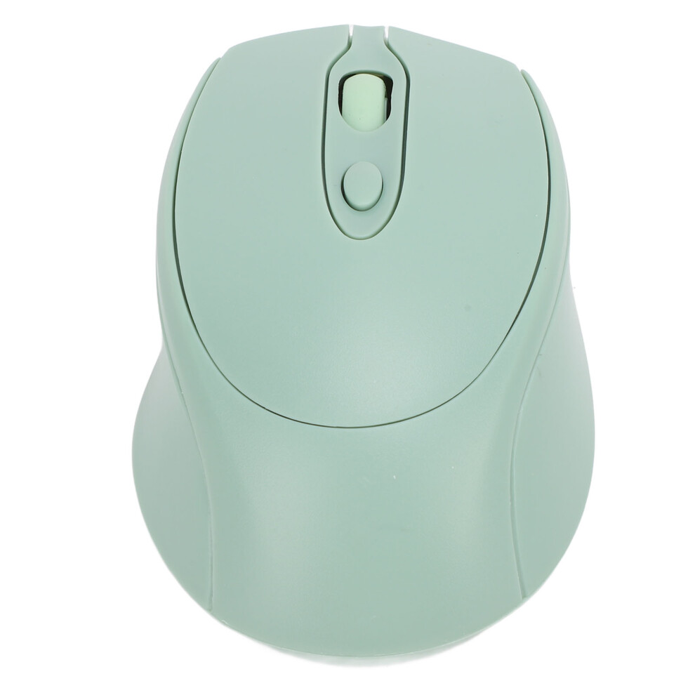 Wireless Mouse Bluetooth 5.0 2.4G Dual Mode Computer Mouse With Usb Receiver For Phone Laptop Pc 800 1200 1600 Dpi Quiet Rechargeable Green 3291313412711