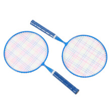 Kinder Badminton-Schläger-Set für den Außenbereich Tennis-Spielzeug mit 3 Nylon-Badmington – Blau