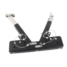 Folding Step Stabilizer 2.8‑11.4 Inch Height Adjustment Stainless Steel Foot Step Support for 5th Wheel Travel Trailer RV
