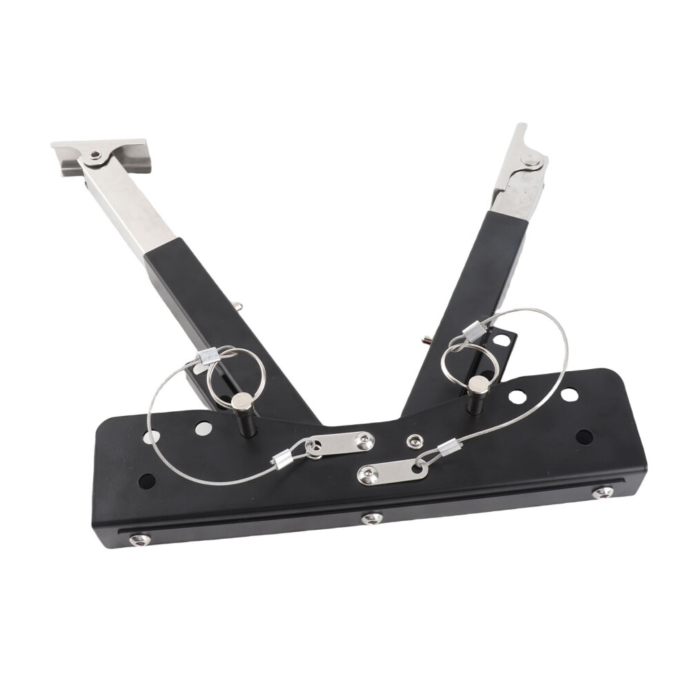 Folding Step Stabilizer 2.8Â11.4 Inch Height Adjustment Stainless Steel Foot Step Support For 5Th Wheel Travel Trailer Rv 5011313413734