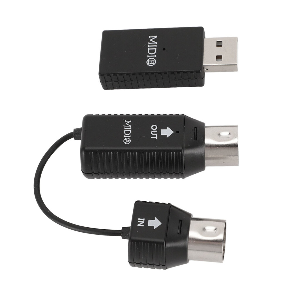 Wireless Midi Adapter Professional Midi To Usb Midi Controller For Digital Piano Keyboard To Midi Device For Os X For Win Xp 8431313417353