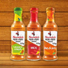 Nando's Peri-Peri Sauce Set – Pack of 3 (Lemon & Herb, Medium, Hot)