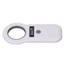 Haustier-Mikrochip-Scanner Dual-Frequenz tragbar 155x74x15mm wiederaufladbar