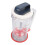 Pancake Batter Dispenser with Squeeze Handle Multifunction Manual Cupcake Batter Separator with Mixing Function and Measuring Scale 1