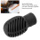 4 Stück Silikon-Quietsch-Stick-Tips, elastisch, schwarz, 32mm x 17mm 6