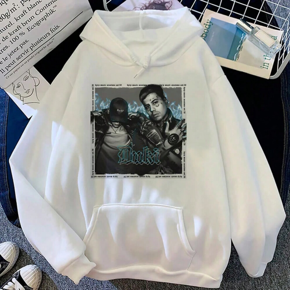 (26193, M) Duki hoodies women Fleece 2023 Hood clothes women long sleeve top sweatshirts