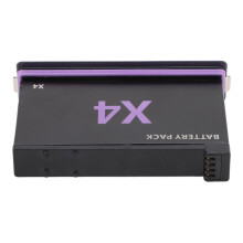 Action-Kamera-Akku 2500mAh 3,85V für X4 mit Aufbewahrungsbox