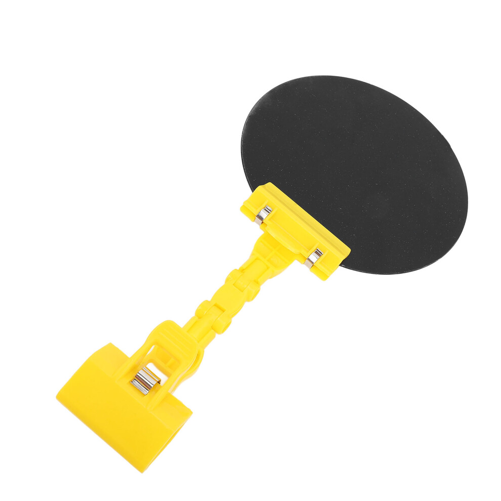 Welding Blackout Panel 16Cm Diameter Round Shape Yellow Bracket Auto Shifting Clip On Welding Panel 3781313433392