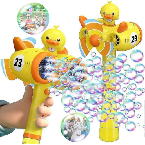 Bubble Gun, Bubble Machine for Kids Automatic Bubble Toy 1500+ per Minute Bubble Machine for Outdoo
