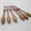 12 Pcs Bobbin Lace Danish Style Weaving Tool Kit Portable for Beginners Lace Making 2