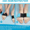 Gymnastics Toe Trainer Bands Comfortable Portable Dance Practice Ankle Strap for Back Handspring Tumbling Training 2pcs Blue 4