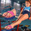 Gymnastics Toe Trainer Bands Comfortable Portable Dance Practice Ankle Strap for Back Handspring Tumbling Training 2pcs Rose Red 5