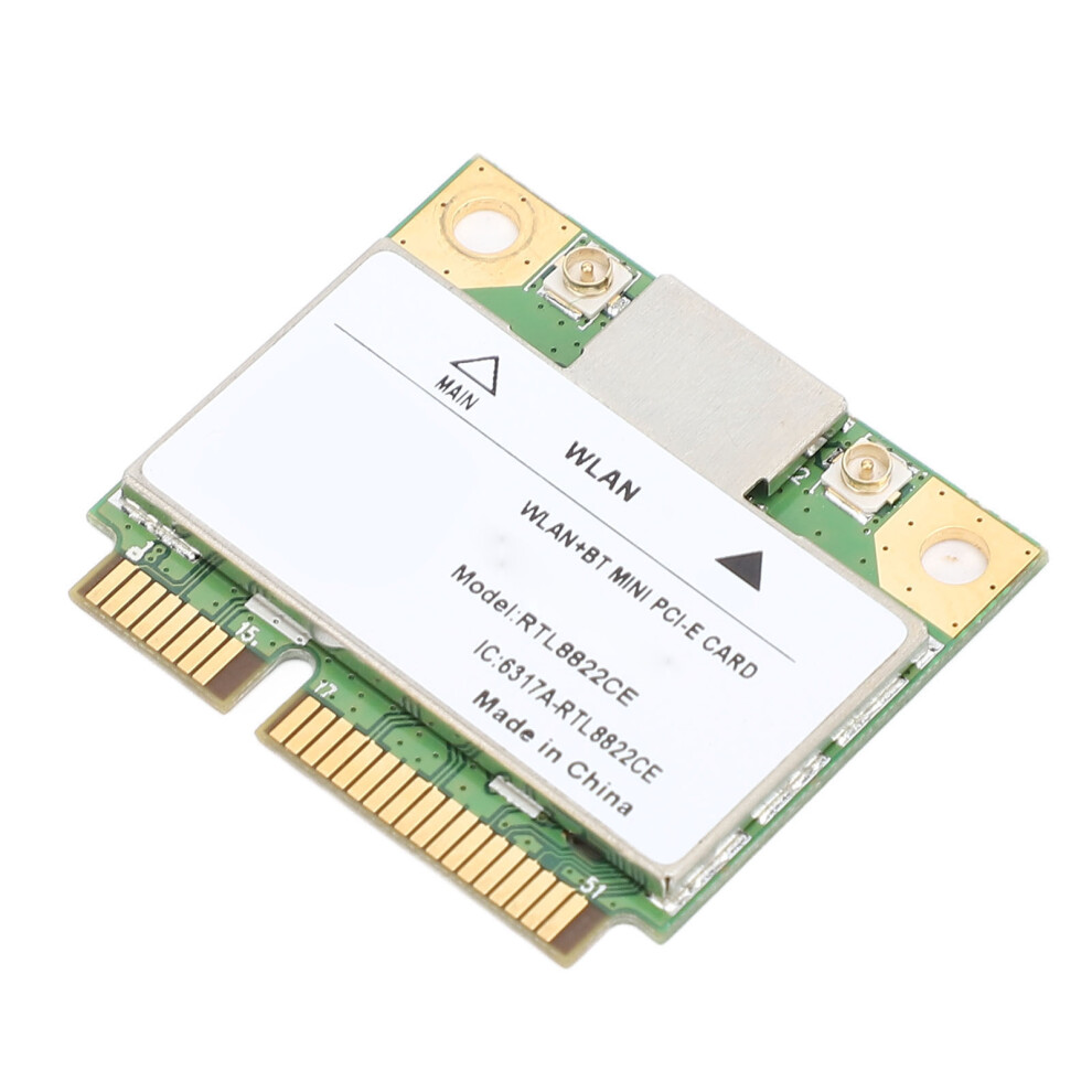 Rtl8822ce Wireless Card 1200Mbps 2.4G 5G Dual Band Bluetooth 5.0 Pcie Wireless Network Card Module For Win 10 11 For Linux 4901313440940