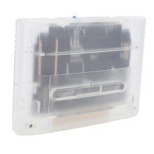 Game Cartridge Professional 3000 in 1 8GB Memory Card High Speed Multifunctional for SNES for SFC Gaming Console White Transparent