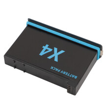 Ersatz 2500mAh Action-Kamera-Batterie für X4, Schnellladung