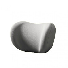 (Headrest, light gray) Ergonomic Car Seats Headrest Breathable Soft Memorys Foam Car Cushion for Long Drives