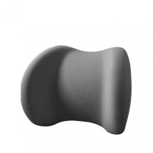 (Lumbar, Grey) Ergonomic Car Seats Headrest Breathable Soft Memorys Foam Car Cushion for Long Drives