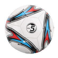 Größe 5 PVC-Gummi-Fußball, auslaufsicheres Indoor- und Outdoor-Sporttraining