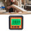 Digitale Nivellierbox mit Magnet, 0,01 Winkelmesser, Orange 16