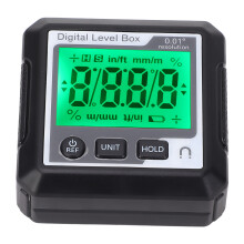Digitales Nivellierbox mit Magnet, 4 x 90 Inclinometer, 0,01 Anzeige