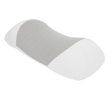 Ergonomisches Memory-Schaum Rückenstützkissen 55x26x11cm Hellgrau