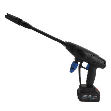 Cordless Pressure Washer 30bar Portable High Pressure Car Washer Power Cleaner with Copper Motor for Home Floor Cleaning Garden Watering Bl