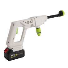 Cordless Pressure Washer 30 Bar High Pressure Portable Power Cleaner with 5m Hose for Car Home Outdoor US Plug 110‑240V