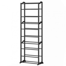 10 Tiers Shoe Rack 30 Pairs Sturdy Shoe Shelf Vertical Shoe Boot Organiser for Entryway Closets