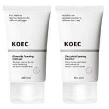 (2PCs)Facial Cleansing Foam Moist Glucoside Foaming Cleanser Korean Facial Wash for All Skin Types