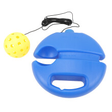 Pickleball-Trainer mit Fadengeber und 40-Loch-Ball für Einzeltraining