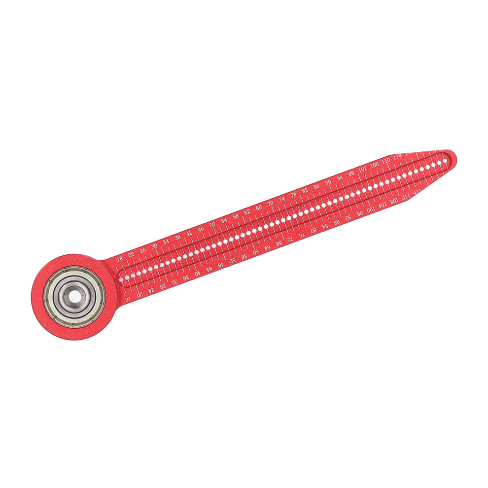 Woodworking Compass Scriber Aluminum Alloy 360 Degree Rotating Circular Drawing Tool Carpenter Scribe Gauge 4681313457161