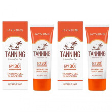 (2pcs) Summer Tanning Lotion SPF30 Sun Taning Gel Sunscreen Hydrating Moisturizing Tan-Accelerator for Sunbeds Outdoors